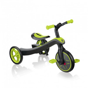 Трехколесный велосипед-беговел Globber Trike Explorer (2 IN 1) зеленый 