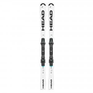 Горные лыжи Head WCR e-SL Rebel FIS + крепления FF ST 16X RD white-black (2024) 