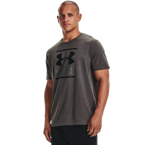 Футболка Under Armour Charged Cotton GL Foundation SS grey 