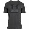 Футболка Under Armour Charged Cotton GL Foundation SS grey - Футболка Under Armour Charged Cotton GL Foundation SS grey