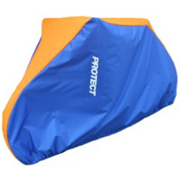 Чехол-накидка для велосипеда Protect с колесами 26"-29" васильковый/оранжевый