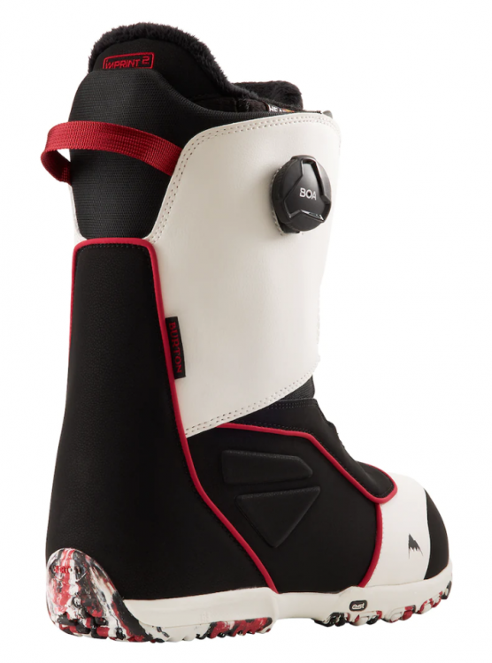 Ботинки для сноуборда Burton Ruler BOA White/Black/Red (2022
