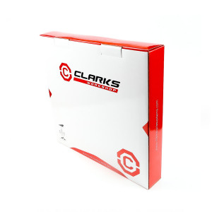 Рубашка тросика тормоза CLARKS Y1005DB 3-244  MTB/Road 5мм красная б/загл. (30м) 