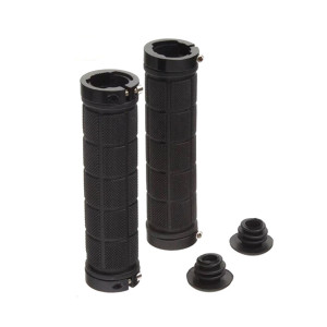 Грипсы ROCKBROS BT1011 RB_BT1011BK с замком, черный/черный 