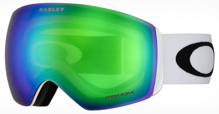 Oakley Flight Deck XL matte white prizm jade iridium HC5