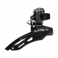 Переключатель передний Shimano TZ500, нижн. тяга, 31.8, 42T, б/уп.