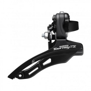 Переключатель передний Shimano TZ500, нижн. тяга, 31.8, 42T, б/уп. 