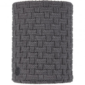 Шарф-труба Buff Knitted &amp; Fleece Neckwarmer Airon Grey Vigore 