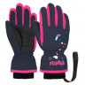 Перчатки горнолыжные Reusch Kids dress blue/knockout pink - Перчатки горнолыжные Reusch Kids dress blue/knockout pink