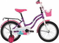 Велосипед Novatrack Tetris 12" фиолетовый (2020)