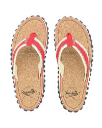 Шлепки женские Gumbies Flip-Flops CORKER RED (2020)