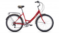 Велосипед Forward Sevilla 26 2.0 красный/белый 18.5" (2021)