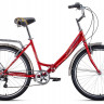 Велосипед Forward SEVILLA 26 2.0 красный/белый 18.5 (2021) - Велосипед Forward SEVILLA 26 2.0 красный/белый 18.5 (2021)