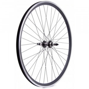 Колесо заднее Forward 26", втулка WZ-201RQR, черное 