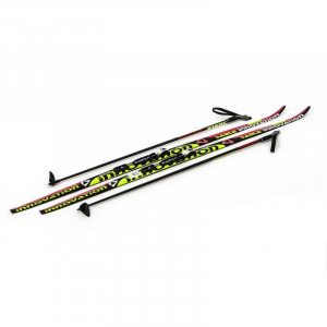 Комплект беговых лыж Sable NNN (STC) - 180 Wax Innovation black/red/green 