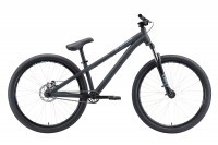 Велосипед Stark Pusher 2 26 чёрный/серый (2020)