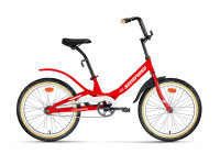 Велосипед Forward Scorpions 20 1.0 красный/белый (2022)