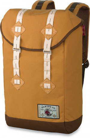 Городской рюкзак Dakine Trek 26L Tradesman (жёлтый с коричневым) 