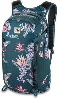 Туристический рюкзак Dakine Canyon 20L Waimea Pet (сине-зеленый с цветами)
