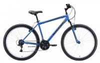 Велосипед Black One Onix 26 голубой/серый/чёрный (2021)
