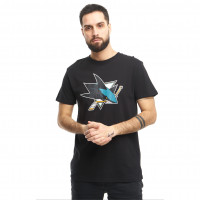 Футболка Atributika&Club NHL San Jose Sharks черная 30980