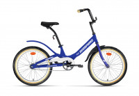 Велосипед Forward SCORPIONS 20 1.0 синий/серебристый (2022)