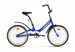 Велосипед Forward Scorpions 20 1.0 синий/серебристый (2022) 