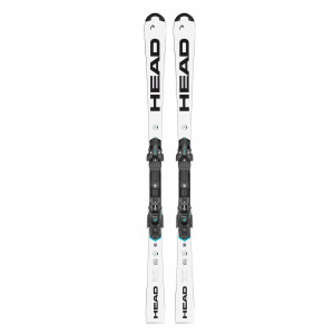 Горные лыжи Head WCR e-SL Rebel FIS + крепления FF ST 16 white-black (2024) 