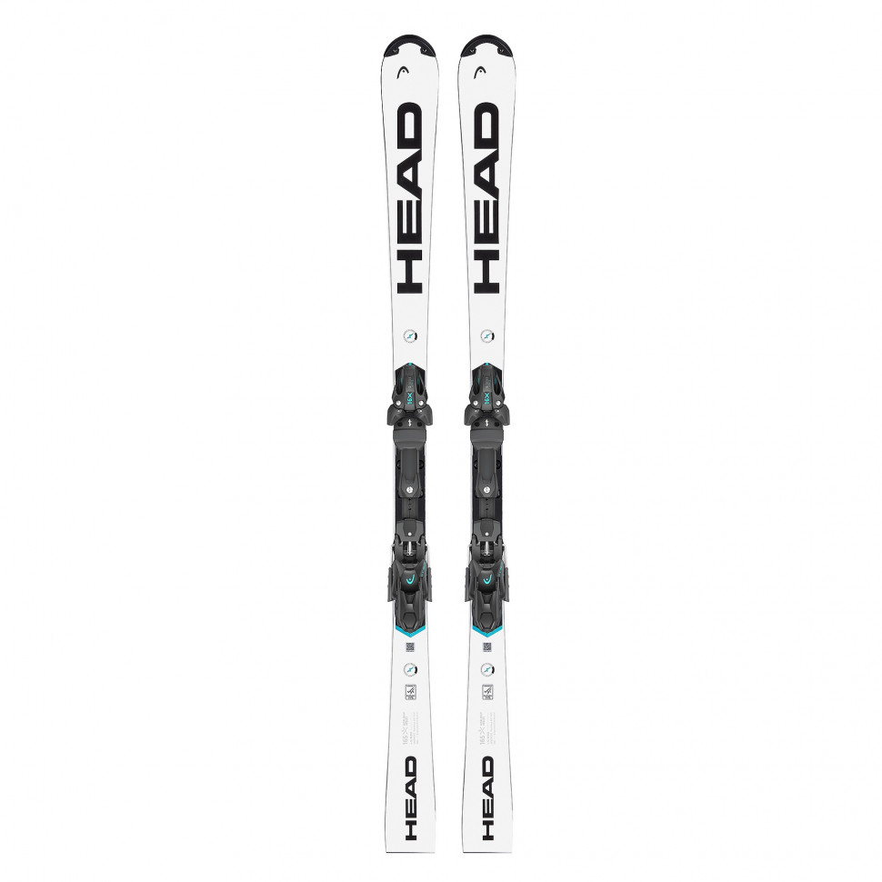 Горные лыжи Head WCR e-SL Rebel FIS + крепления FF ST 16 white-black ...
