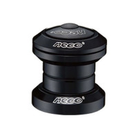 Рулевой набор NECO 6-190379 H610 1" EC30/25.4 EC30/27мм внешний безрезьбовой, картридж подш, алюм чашки, черный