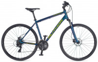 Велосипед Author Horizon 28" синий/салатовый рама: 18" (2025)
