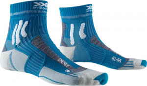 Термоноски X-Socks Marathon Energy Men teal blue/arctic white (2021) 