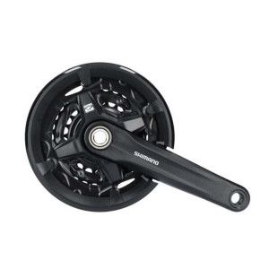 Система SHIMANO 2-720272 9ск EFCMT2103EX002CL ALTUS, MT200-3, 175мм, 40/30/22T, интегр-й вал, с защитой, для 9 ск. черный 