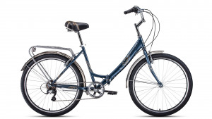 Велосипед Forward SEVILLA 26 2.0 синий/серый 18.5 (2021) 