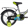 Велосипед Novatrack Vector 16" серебристый (2025) - Велосипед Novatrack Vector 16" серебристый (2025)