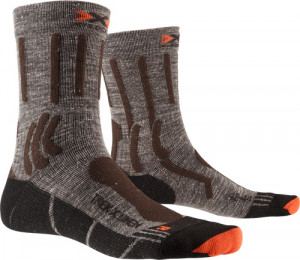 Носки X-Socks Trek X Linen suede melange/x-orange/black (2021) 
