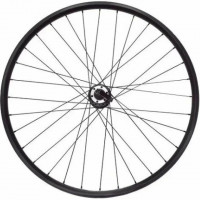 Колесо переднее Forward 26", втулка WZ-201FQR, ободные, эксцентрик, черное