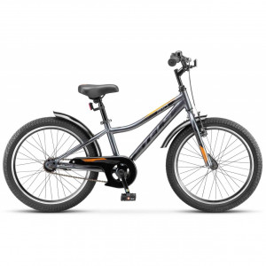 Велосипед Stels Turbo 210 20" VC (м) серый рама: 11" (2026) 