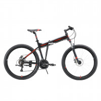 Велосипед Stark Cobra 26.2 D черный/красный/черный Рама: 20" (2023)