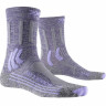 Носки X-Socks Trek X Merino WMN Socks Grey Purple Melange/Grey Melange - Носки X-Socks Trek X Merino WMN Socks Grey Purple Melange/Grey Melange