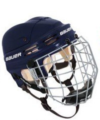 Шлем с маской Bauer 4500 Combo SR navy (1044665) 