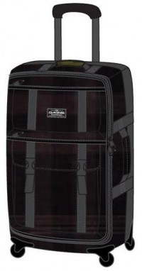 Дорожная сумка Dakine Cruiser Roller 65L Hawthorne (черный в серую клетку)