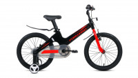 Велосипед Forward COSMO 18 черный / красный (2022)
