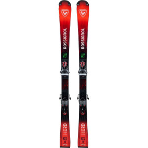 Горные лыжи Rossignol Hero Athlete SL Pro R21 Pro (128-149) + NX 7 GW B73 silver red (2027) 
