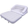 Кресло-софа JILONG 5in1 FLOCKED SOFA BED 198x138x62 светло-серый - Кресло-софа JILONG 5in1 FLOCKED SOFA BED 198x138x62 светло-серый