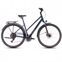 Велосипед Cube Touring One Trapeze 28" deepsea´n´blackchrome рама: M (2025)