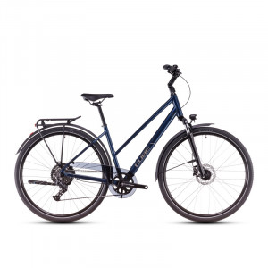Велосипед Cube Touring One Trapeze 28" deepsea´n´blackchrome рама: M (54 см) (2025) 