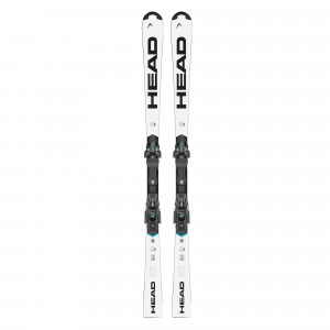 Горные лыжи Head WCR e-SL Rebel FIS + крепления FF ST 14X white-black (2024) 