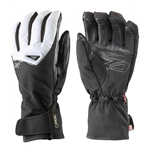 Перчатки Zanier Dachstein GTX HE 21 black-white черные с белыми пальцами 
