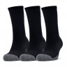 Носки Under Armour Adult HeatGear Crew Socks 3-Pack Black - Носки Under Armour Adult HeatGear Crew Socks 3-Pack Black